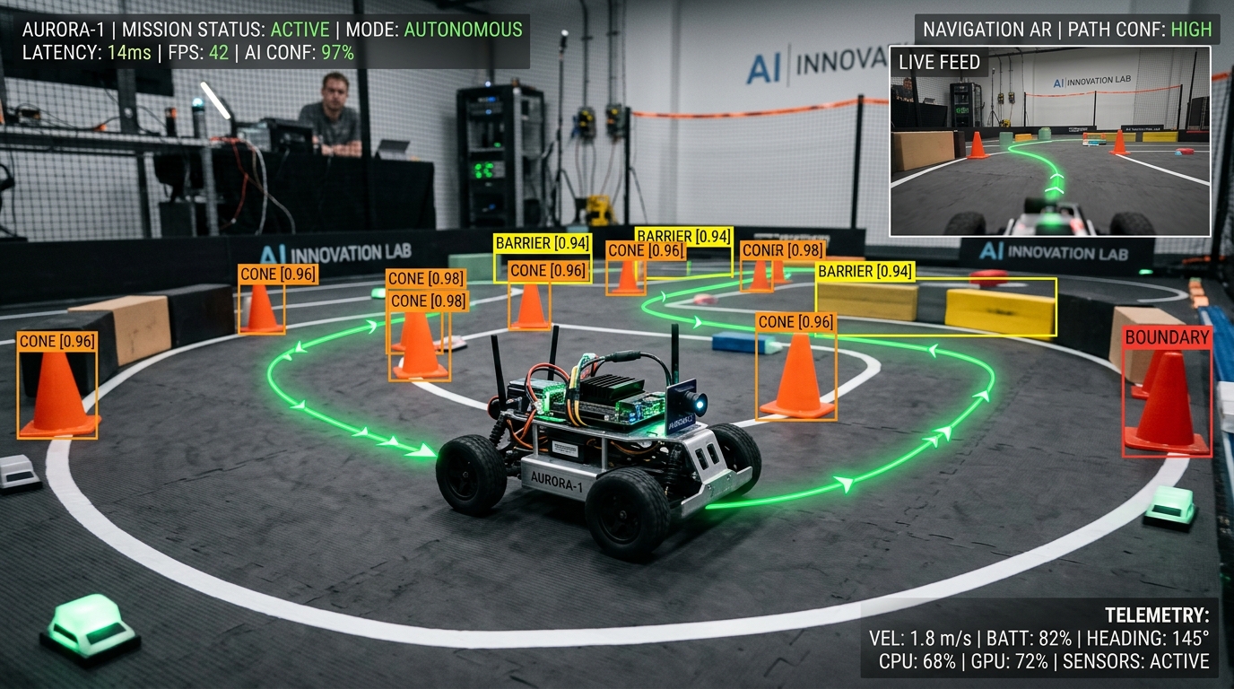 AI-Powered RC Vehicle